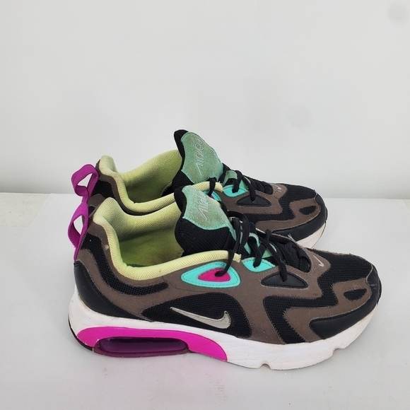 Nike Air Max Running Shoes Grey Black Purple AT5628 004 Size 5.5 Youth 7 Women - Picture 5 of 14